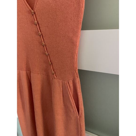 St. John Vintage Santana Coral Knit Belted Short Sleeve Sweater Dress Green Sz S - Picture 6 of 13